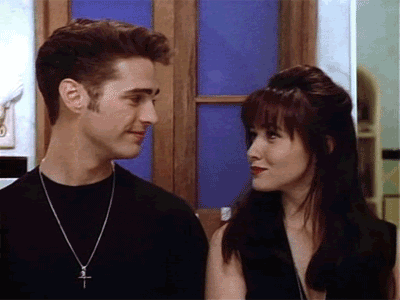 Jason Priestley et Shannen Doherty