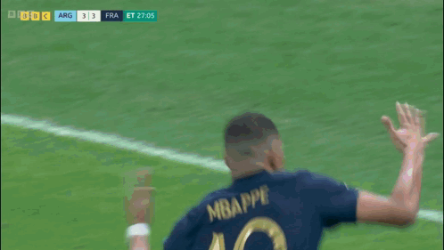 Kylian Mbappé célébration les Bleus