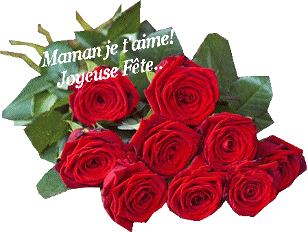 Maman je t'aime Joyeuse Fête