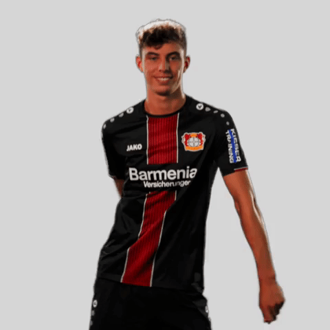 Kai Havertz floss
